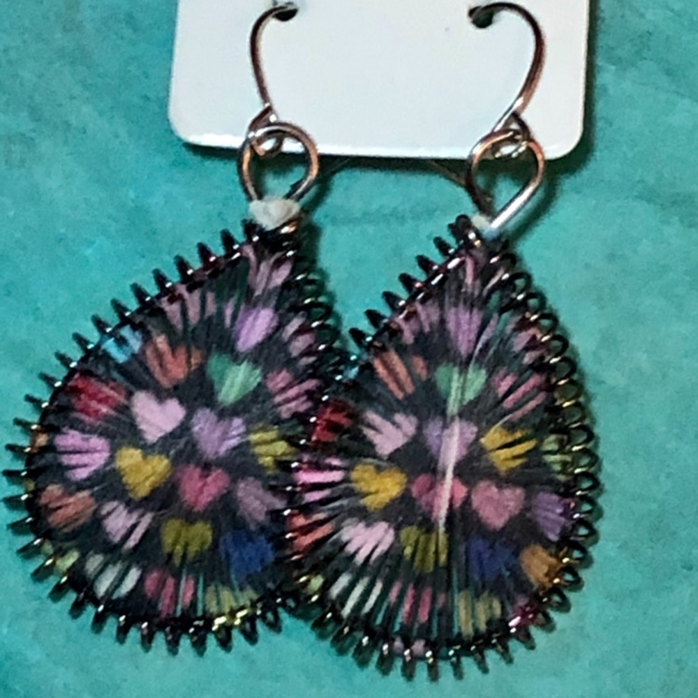 Boho style dangling earrings